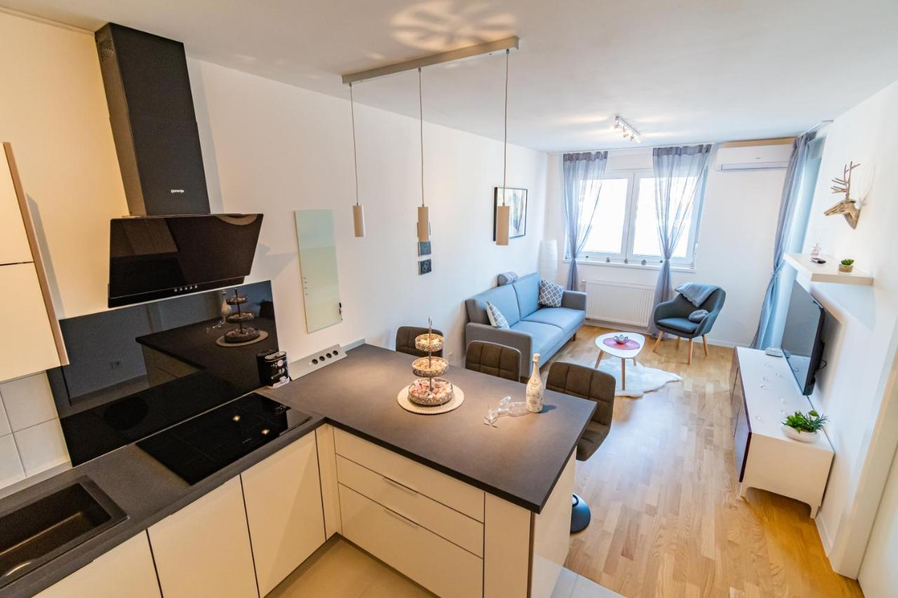 Flexible Selfcheckins 25 - Zagreb - Garage - Loggia - New - Luxury Daire Dış mekan fotoğraf